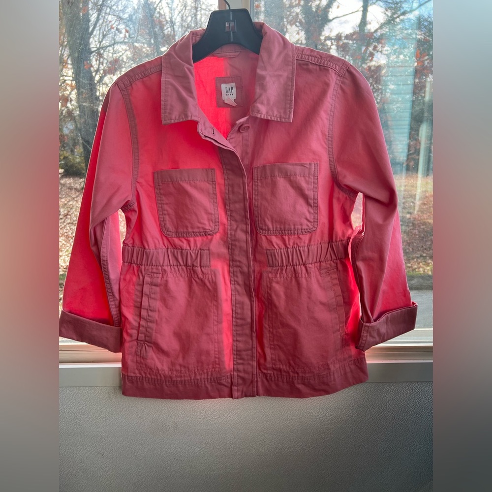 Gap Kids Pink Button up Jacket